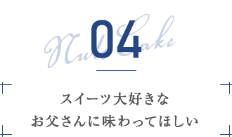 ずっしり6種のナッツケーキ